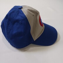 '47 MLB Chicago Cubs Men's M Cotton Blend Back Fitted Blue/Gray Baseball Cap Hat image 7