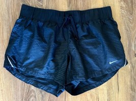 Nike  Women&#39;s Running Shorts Nike Tempo Size Medium 362789 014 Black - $15.84