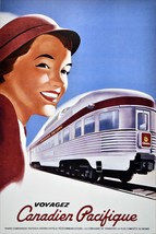 2878.Voyager Train Canada Railroad Travel POSTER.Home Room Wall art decor - £12.78 GBP+