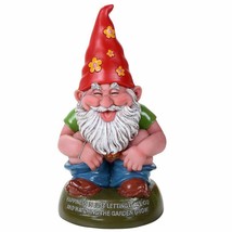Butt Naked Defecating Fertilizers Organically Pooping Hippie Gnome Statu... - $46.99