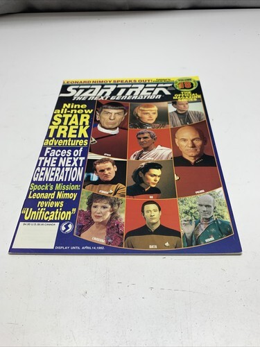 Star Trek Next Generation Volume 18  91-92 Magazine Spok Picard Data Ste... - $9.89