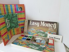 VTG 1974 MILTON BRADLEY EASY MONEY BOARD GAME #4620 COMPLETE - £5.15 GBP