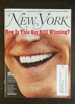 New York Magazine October 28, 2019 - Joe Biden - Chelsea Clinton - Adam Platt - £4.53 GBP