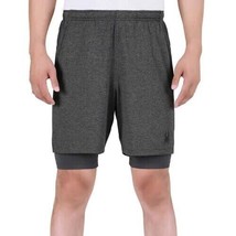 Spyder Performance Active Men’s Size XXL Stretch Dark Gry Tech Knit Shorts NWT - £13.43 GBP