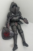 Folkmanis Knight Plush Puppet Sir Gawain Toy See Small Issue One Hand 17” - $15.43