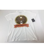 Browning Buckmark T-Shirt Mens Small White Graphic Tee Shirt Buck Cotton NEW - £6.29 GBP