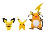 Pokmon Select Evolution 3 Pack - Features 2-Inch Pichu and Pikachu and 3... - £36.17 GBP