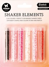 Studio Light Essential Shaker Elements 6/Pkg-NR. 14, Hearts &amp; Elements S... - $16.06