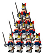 French Revolutionary Wars French Cuirassiers Cavalry Army Set 10 Minifigures Lot - £15.65 GBP