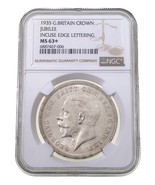 1935 Brittany Crown Jubilee Coin, Incuse Edge Lettering MS-63 Km 842-
sh... - $5,934.35 MXN