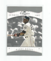 Barry Bonds (San Francisco Giants) 2001 Donruss Classics Card #2 - £3.98 GBP