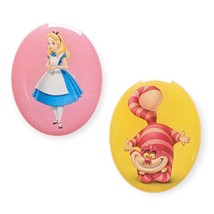Alice in Wonderland Disney Carrefour Tiny Pins: Alice and Cheshire Cat - $39.90