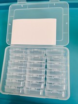 Bead Organizers Box, Plastic Storage Cases Mini Clear Bead 6.5&quot;L x 4.7&quot;W... - $345.31 MXN