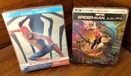 Spider-Man Blu-ray Legacy Collection + No Way Home 4K Steelbook-NEW-Free S&amp;H! - £138.94 GBP