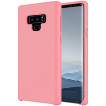 For Samsung Note 9 Liquid Silicone Gel Rubber Shockproof Case LIGHT PINK - £4.62 GBP