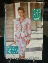 Butterick See &amp; Sew 597 Misses Top &amp; Skirt Pattern - Size 18-22 - $8.49
