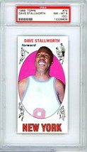 1969 Topps Dave Stallworth Rookie #74 PSA 8 (OC) P1352 - $52.47
