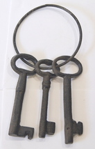 Cast Iron Skeleton Keys, Item # 863, skeleton keys, cast iron keys, keys - $12.30