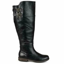 Brinley Co Women&#39;s Tori Knee High Boot Size 6 Black - £28.53 GBP