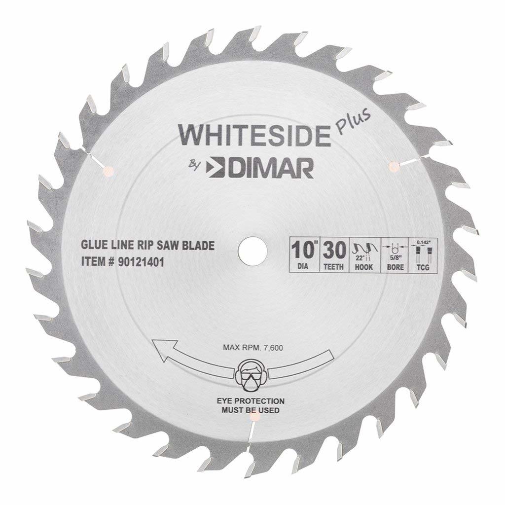 Primary image for Whiteside Dimar Glue Line Ripping 10"OD, 30T, 5/8"B, TCG Band Saw Blade