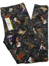 Way To Celebrate Halloween Women Leggings Dogs Soft High Rise Large Size... - £9.35 GBP