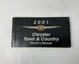 2001 Chrysler Town &amp; Country Owners Manual Handbook OEM I02B15006 - £13.62 GBP