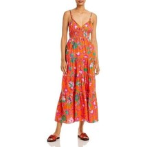 NWT Derek Lam 10 Crosby Women&#39;s Orange Multi Tiered Cecela Maxi Sundress... - £170.17 GBP