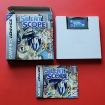 Silent Scope Game Boy Advance Game Manual Box Authentic Nintendo GBA - £73.49 GBP