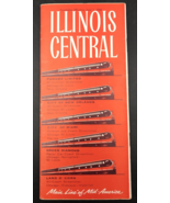 1960 Illinois Central Railroad IC Timetables w/ Map Panama Limited Land ... - £9.54 GBP