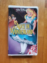 Walt Disney Classic Alice In Wonderland VHS BLACK Clamshell Case - £394.88 GBP