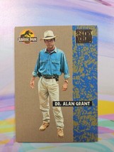 1993 Topps Jurassic Park Gold | Dr. Alan Grant #19 - $1.49