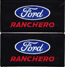 FORD RANCHERO SEW/IRON ON PATCH EMBLEM BADGE EMBROIDERED 1957 1963 1965 ... - £10.21 GBP