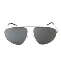 Saint Laurent Silver Aviator Sunglasses SL 211 001 60 - £157.39 GBP
