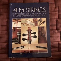 79VA  All For Strings Book 2  Viola by Robert Frost , Paperback - £8.15 GBP