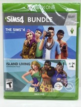 The Sims 4 Base Game Plus Island Living Expansion Pack Xbox One 2019 SEALED - £9.77 GBP