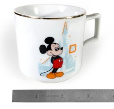 Vintage Mickey Mouse At Walt Disney World Ceramic Coffee Mug (Circa 1970's) - $27.75