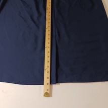 Jessica London Women's Blue Front Zipper & Back Slit Skirt Pockets Size 22W image 13