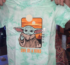 Baby Yoda Tee For Kids - The Child - Tie Dye - Star Wars - Size Xs - £10.19 GBP