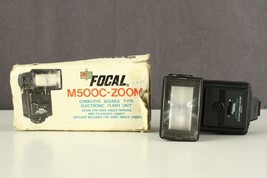 Vintage Photography FOCAL M500C-Zoom Electronic Flash Unit Computer Bounce - £13.55 GBP