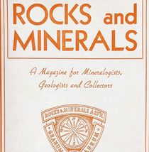 1941 Rocks And Minerals Quarterly Publication PB Book Vol 16 No 7 Zodac ... - $29.99