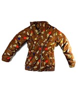 Burton Snowboarding Dandridge Down Feather Jacket COOL FLAVORS Womens Br... - $173.38