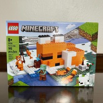 LEGO Minecraft: The Fox Lodge (21178), New Sealed in Box - $15.38