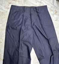 J. Crew Thompson flat front  Navy pants Men size 31 x 30 - £73.17 GBP
