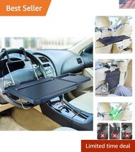 2 in 1 Car Steering Wheel Tray/Back Seat Headrest Tray for Eating Food D... - $70.57