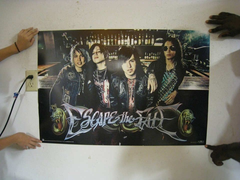 Escape The Fate Poster Band Shot Bar - $26.99