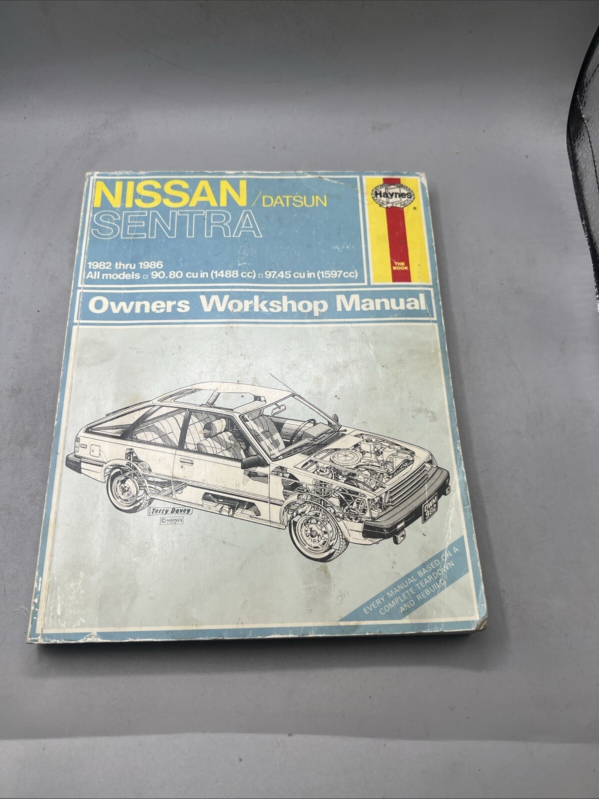 Nissan  Sentra 1982-1986  Datsun Workshop Auto Repair Manual Item image 2