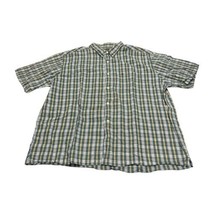 American Eagle Outfitters Short Sleeved Multicolor Plaid Shirt Men&#39;s Siz... - £15.12 GBP