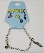 M) Charm It! by High IntenCity Chain Bracelet with Ballet Shoe Charm - £7.90 GBP