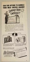 1952 Print Ad De Laval Farm Milk Cooler,Front-Loader &amp; Immersion Poughkeepsie,NY - £8.60 GBP