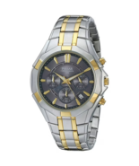 New* Pulsar PT3200 grey/gold Chronograph Watch  43mm Two-tone MSRP $185! - $64.75
